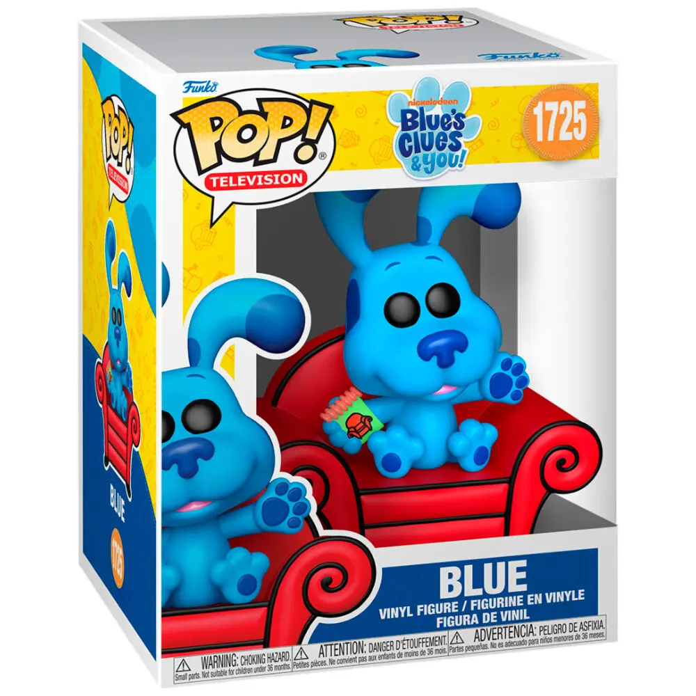 Funko Pop Premium! Tv: Blue's Clues S2 - Blue with Couch