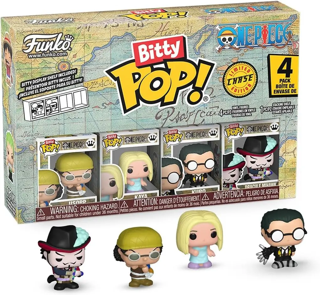Funko Bitty Pop! Animation: One Piece - Usopp 4Pk