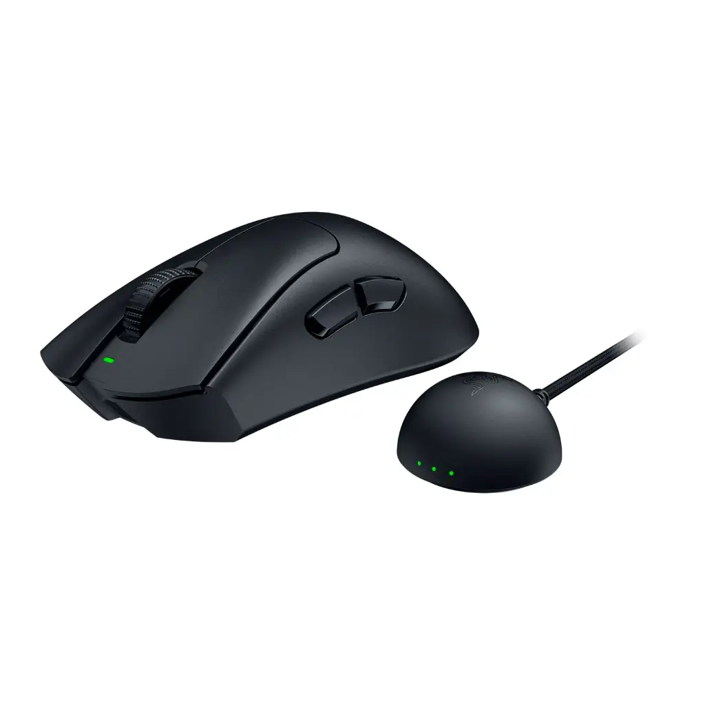 Razer DeathAdder V4 Pro Ultra-lightweight   Wireless Ergonomic Esports Mouse - Black