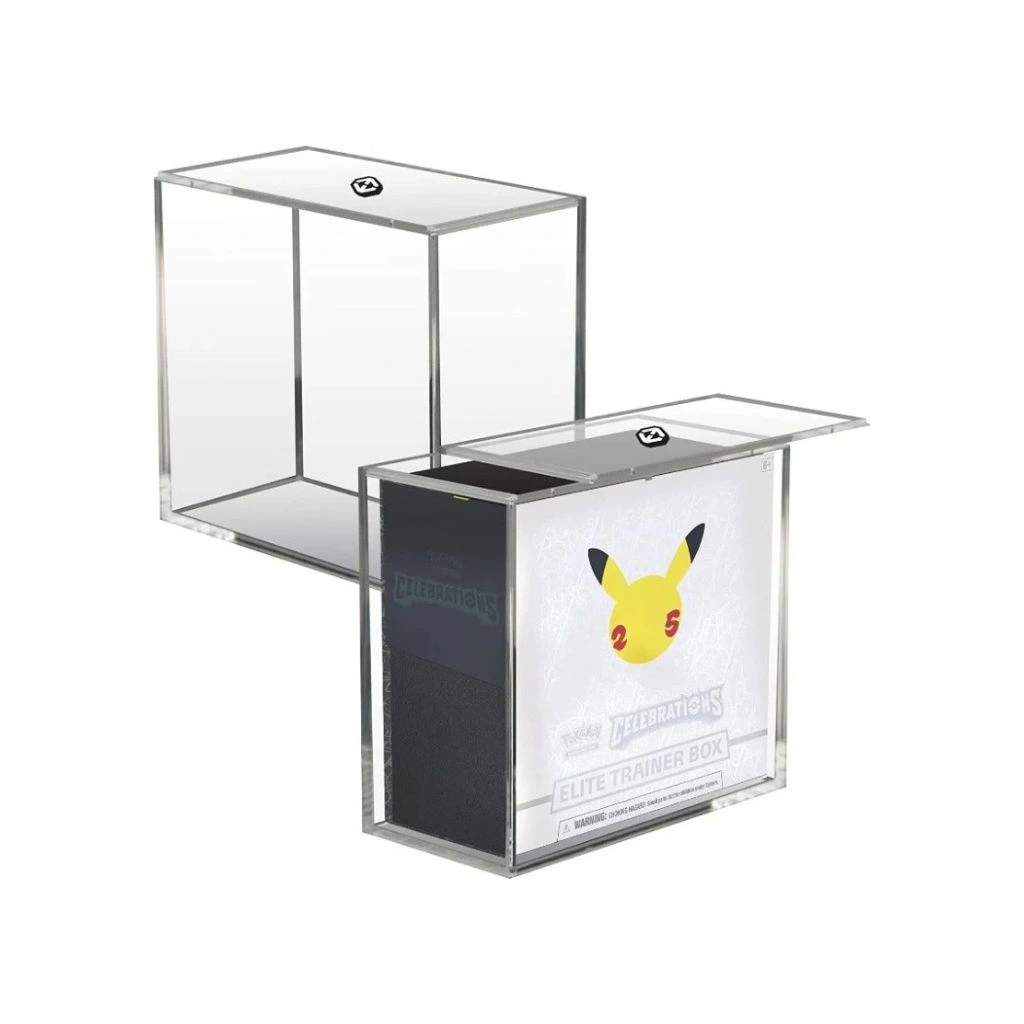 EVORETRO Pokemon ETB Elite Trainer Box 4mm Acrylic Protector w/ Sliding Lid Anti-UV