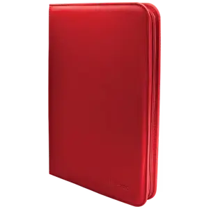EVORETRO Regular Card Binder with Zipper- Red