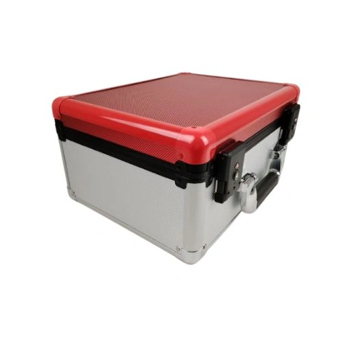 EVORETRO Red and Sliver Graded Card X Case 3 Rows TSA Lock good for 90 cards