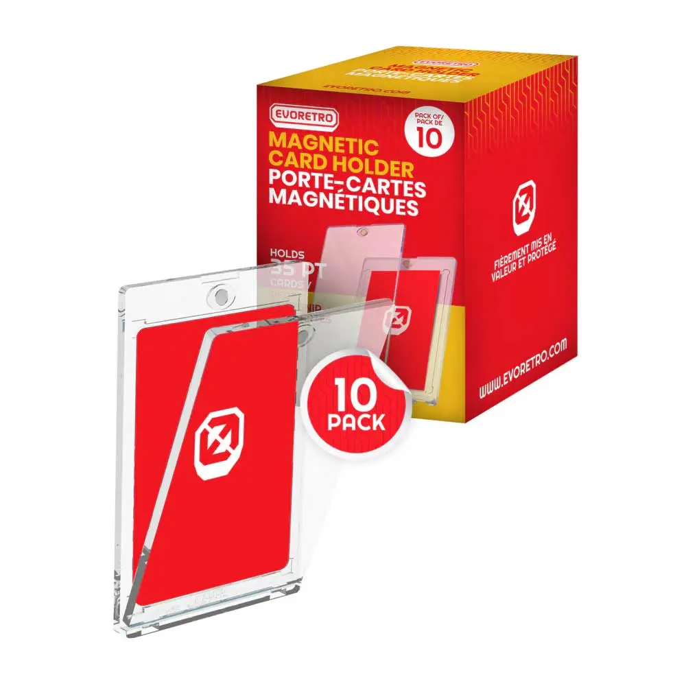 EVORETRO Magnetic Card Holder 35PT  10 Pack