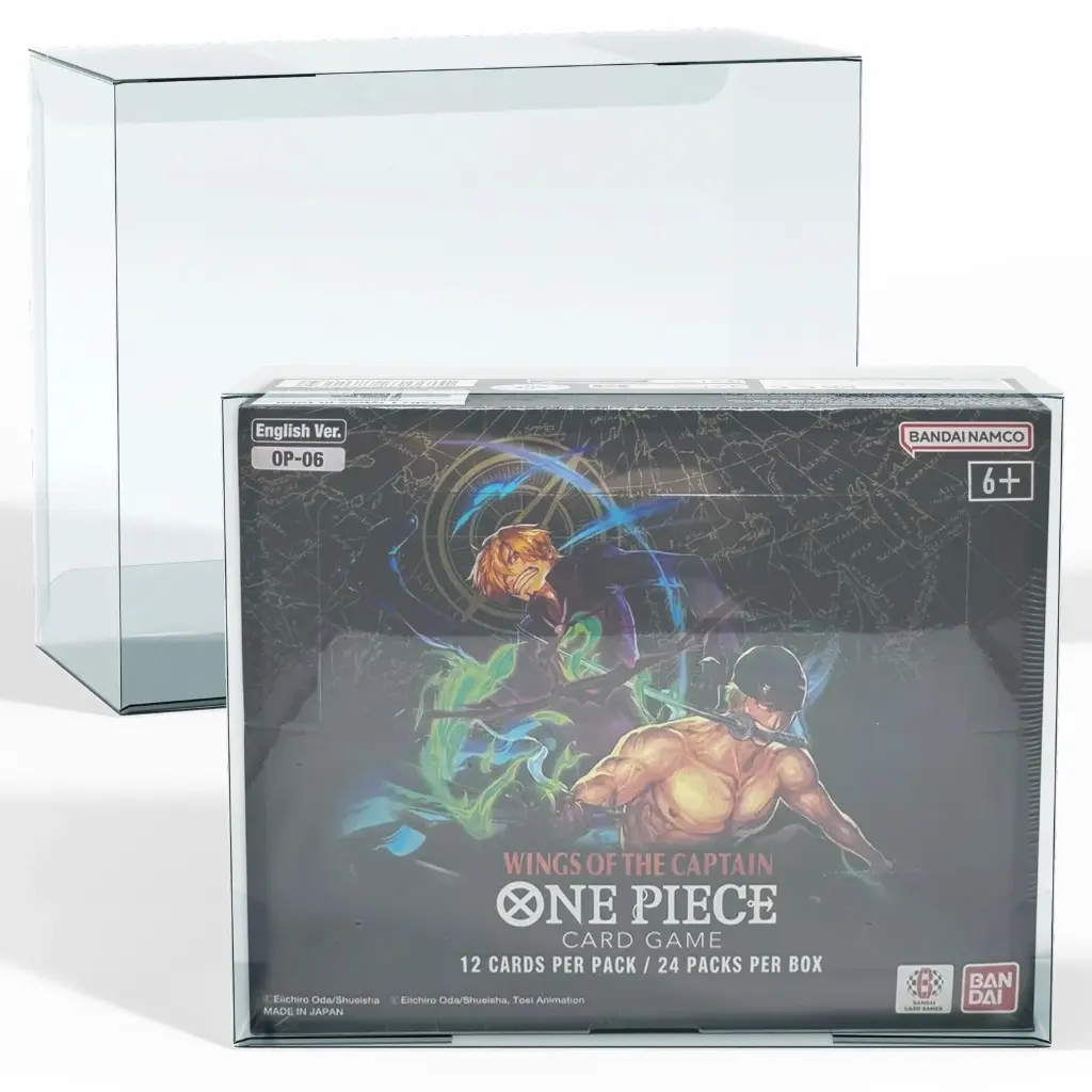 EVORETRO One Piece Booster Box PET Protectors OPP 4-6, 0,40mm - 5 Pack