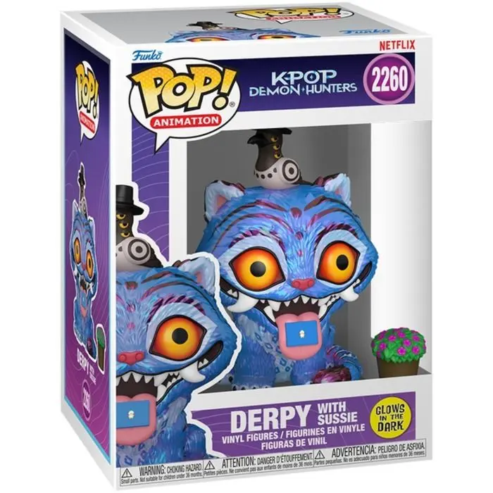 Funko Pop! Animation: KPOP Demon Hunters - Derpy w/Sussie (GW)