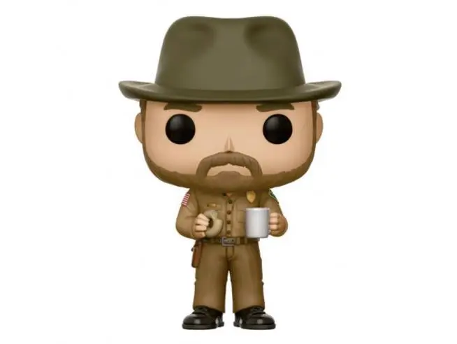 Funko Pop! Tv: Stranger Things - Hopper w/ Donut w/ Chase