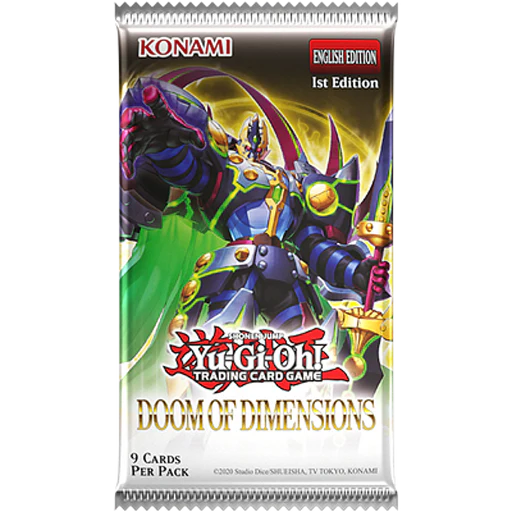 Yu-Gi-Oh TCG: Doom Of Dimensons Booster  