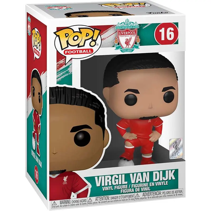 Funko Pop! Football: Liverpool - Virgil Van Dijk