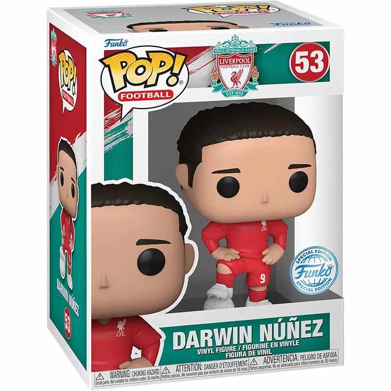 Funko Pop! Football: Liverpool - Darwin Nuneez