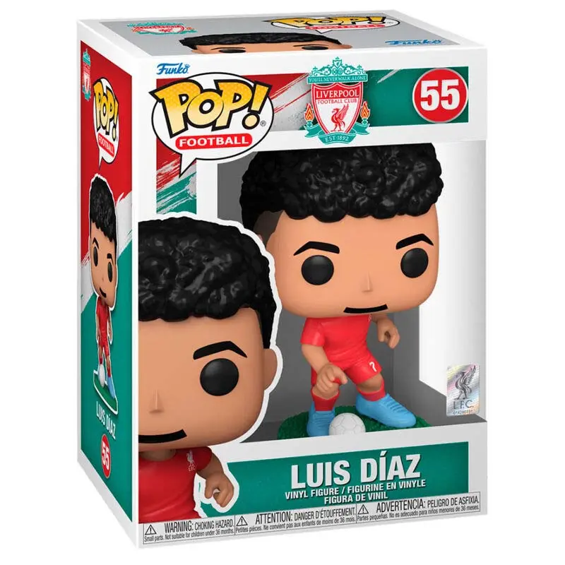 Funko Pop! Football: Liverpool - Luis Diaz