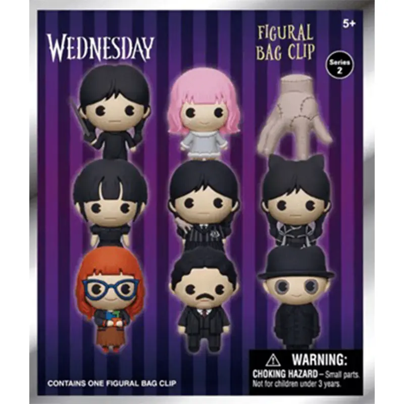 Funko Monogram: Wednesday 3D Foam Bag Clip Series 2
