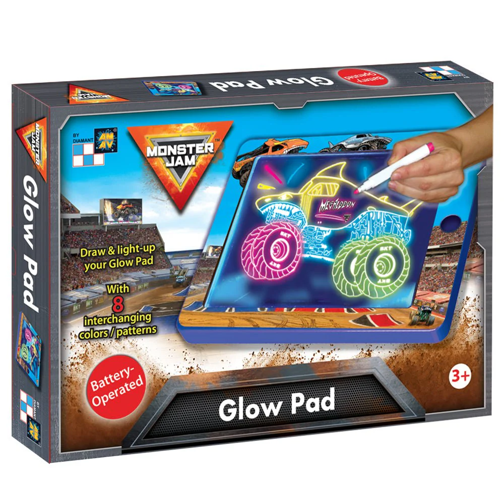Diamant Monster Jam Glow Pad 