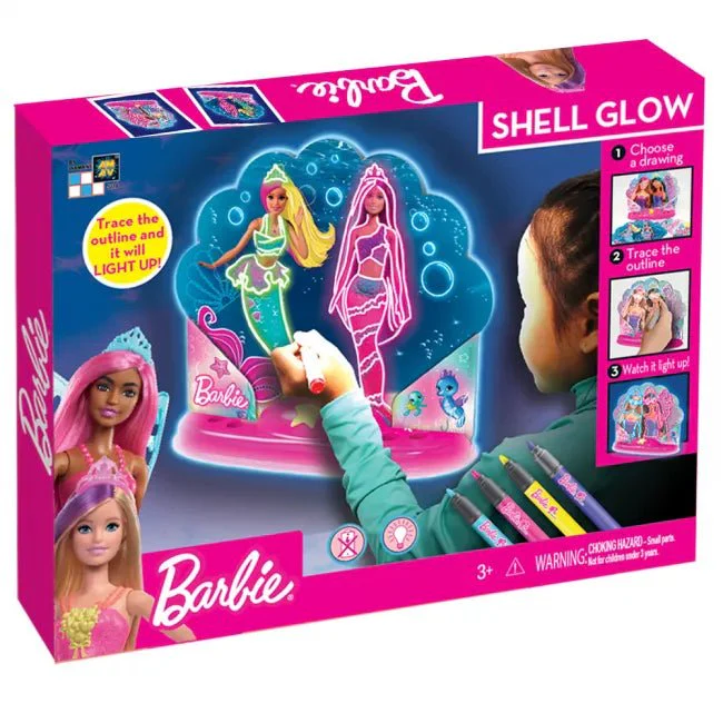 Diamant Barbie Shell Lumi Glow Set 