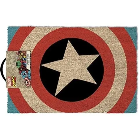 Pyramid Captain America Shield Doormat 