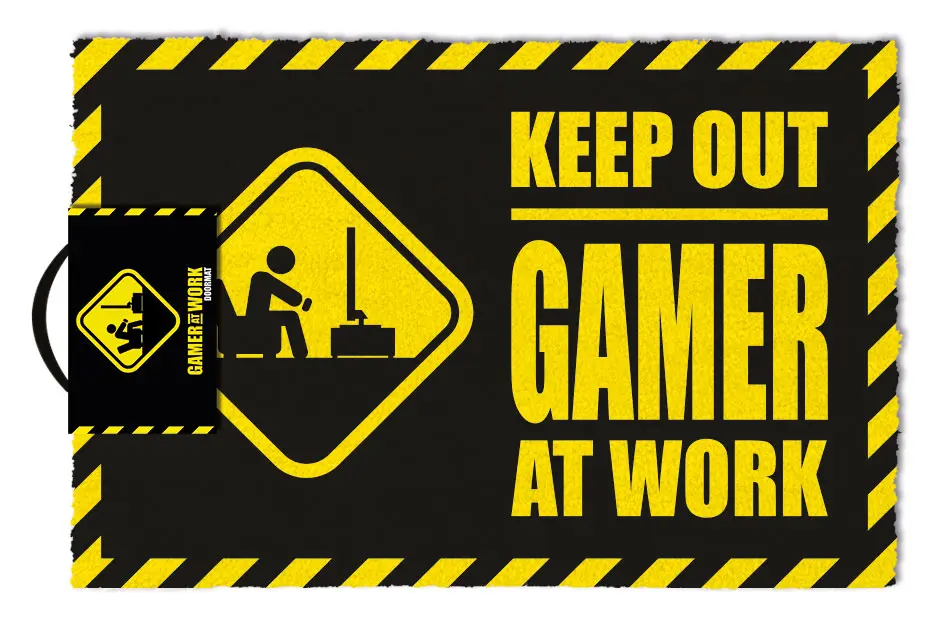 Pyramid Gamer At Work Doormat  