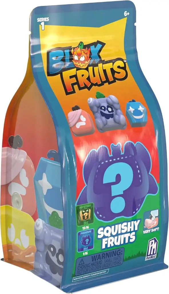 Blox Fruits Squishy Mystery Figures PDQ16 WOC