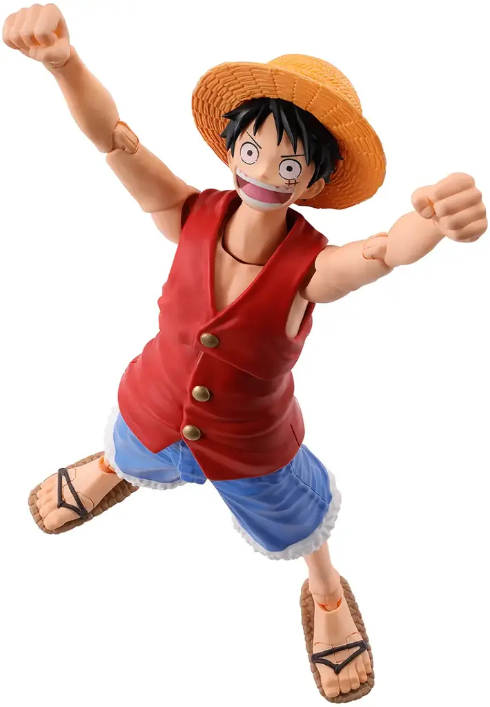 Bandai Tamashi S.H Figuarts One Piece Romance Dawn Monkey D Luffy 1/12 Scale Action Figure