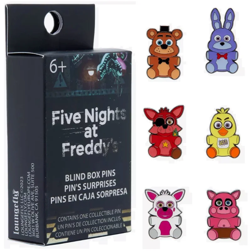 Loungefly! Blind Box Pin: Five Nights at Freddy's Character Blind Box Pins 