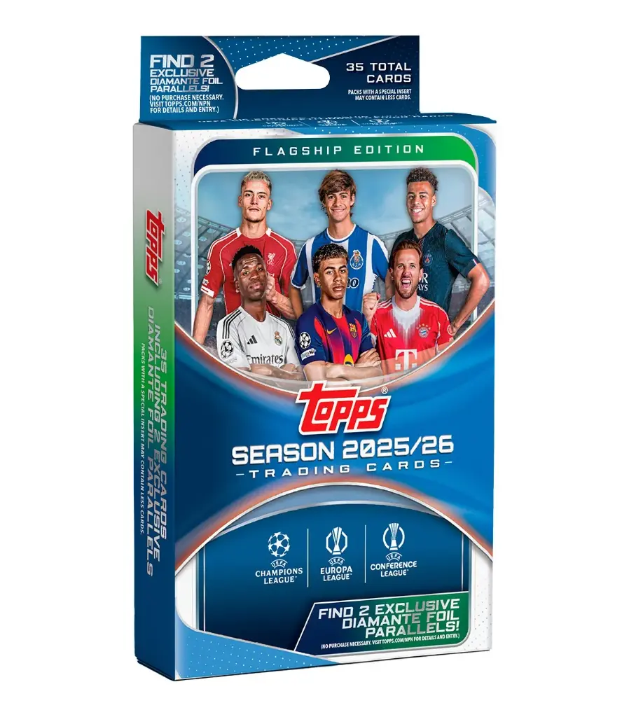 Topps UEFA Club Competitions 25-26 Hanger Box