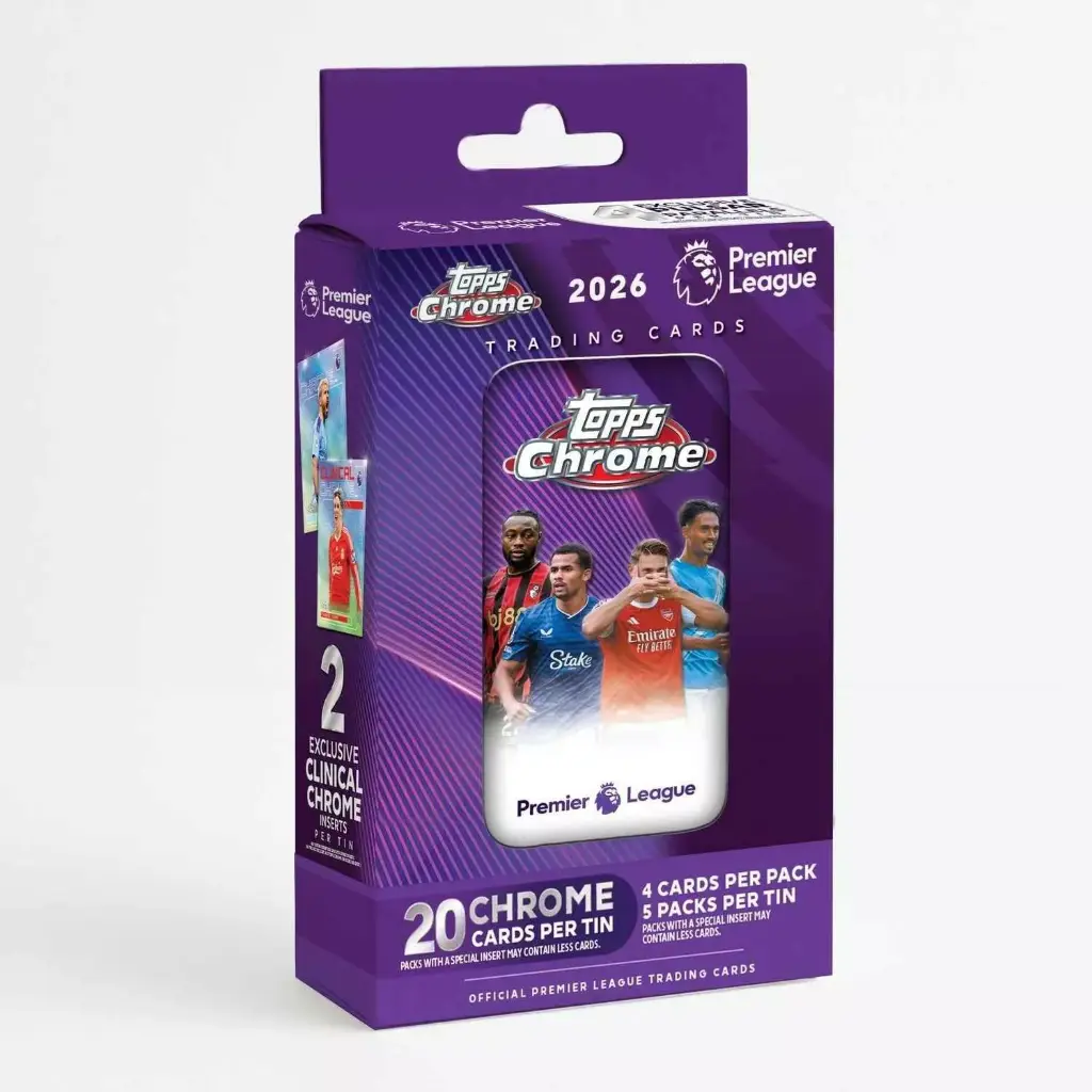 Topps Premier League Chrome 2026 Tin