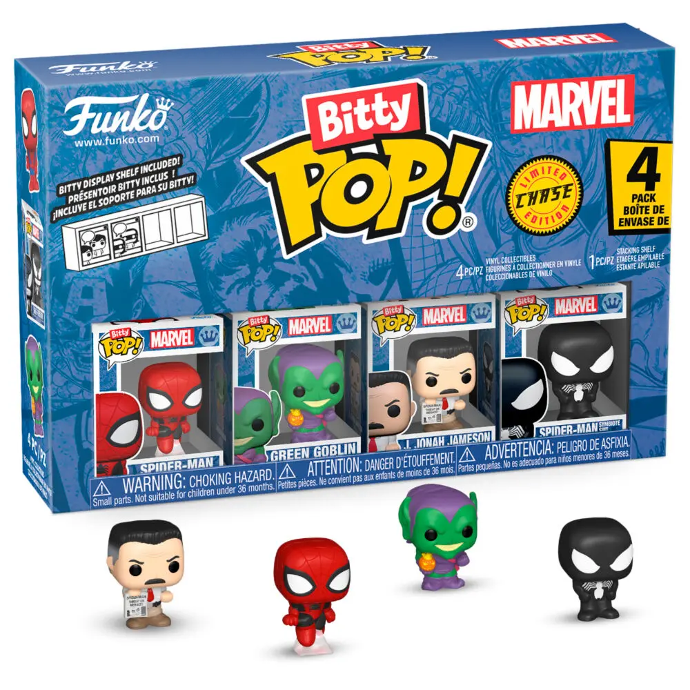 Funko Bitty Pop! Marvel: Spider-Man - Spider-Man 4pk 