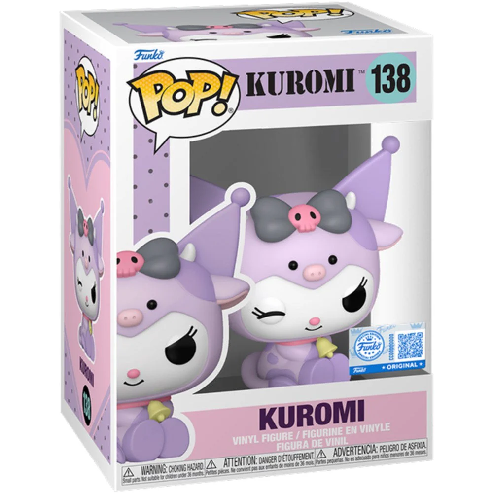 Funko Pop! Animation: Sanrio - Kuromi in Cow Cosplay (Exc) 