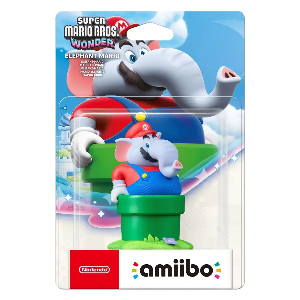 Nintendo Switch 2 Amiibo - Elephant Mario (Super Mario Bros Wonder Series)