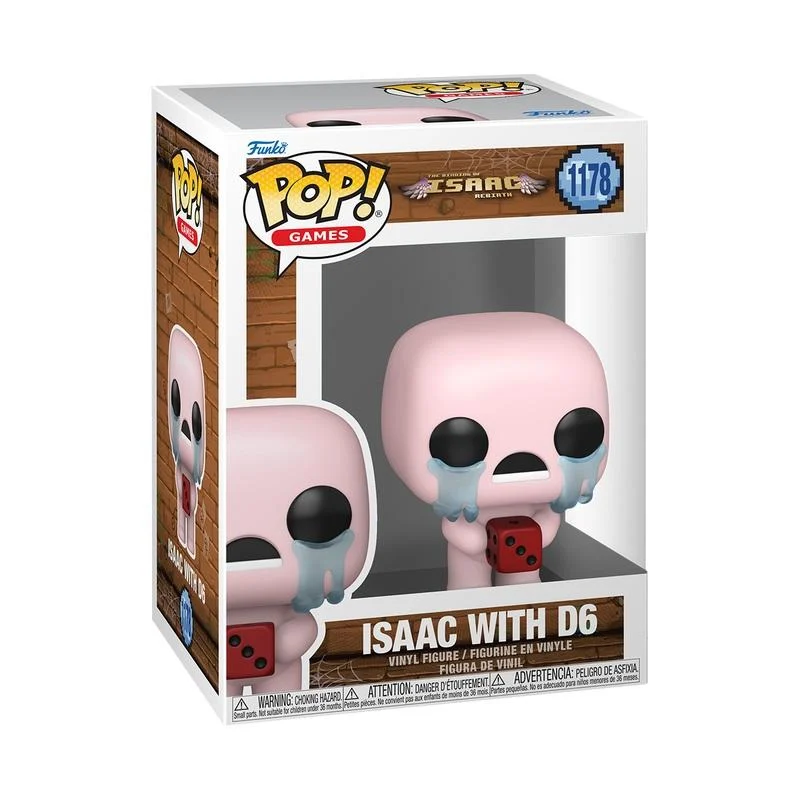 Funko Pop! Games: Binding Of Isaac - Isaac w/Dice 