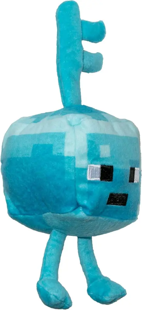Jinx Minecraft Dungeons Mini Crafter Diamond Key Golem Plush