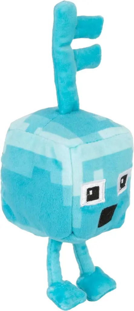 Jinx Minecraft Dungeons Mini Crafter Diamond Surprised Key Golem Plush