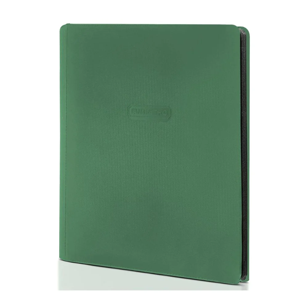 EVORETRO Regular Card Binder with Zipper - Green