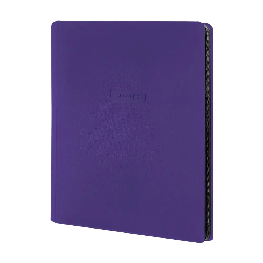 EVORETRO Regular Card Binder with Zipper - Purple