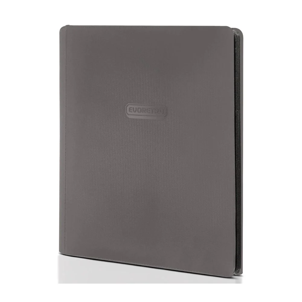 EVORETRO Regular Card Binder with Zipper - Gray