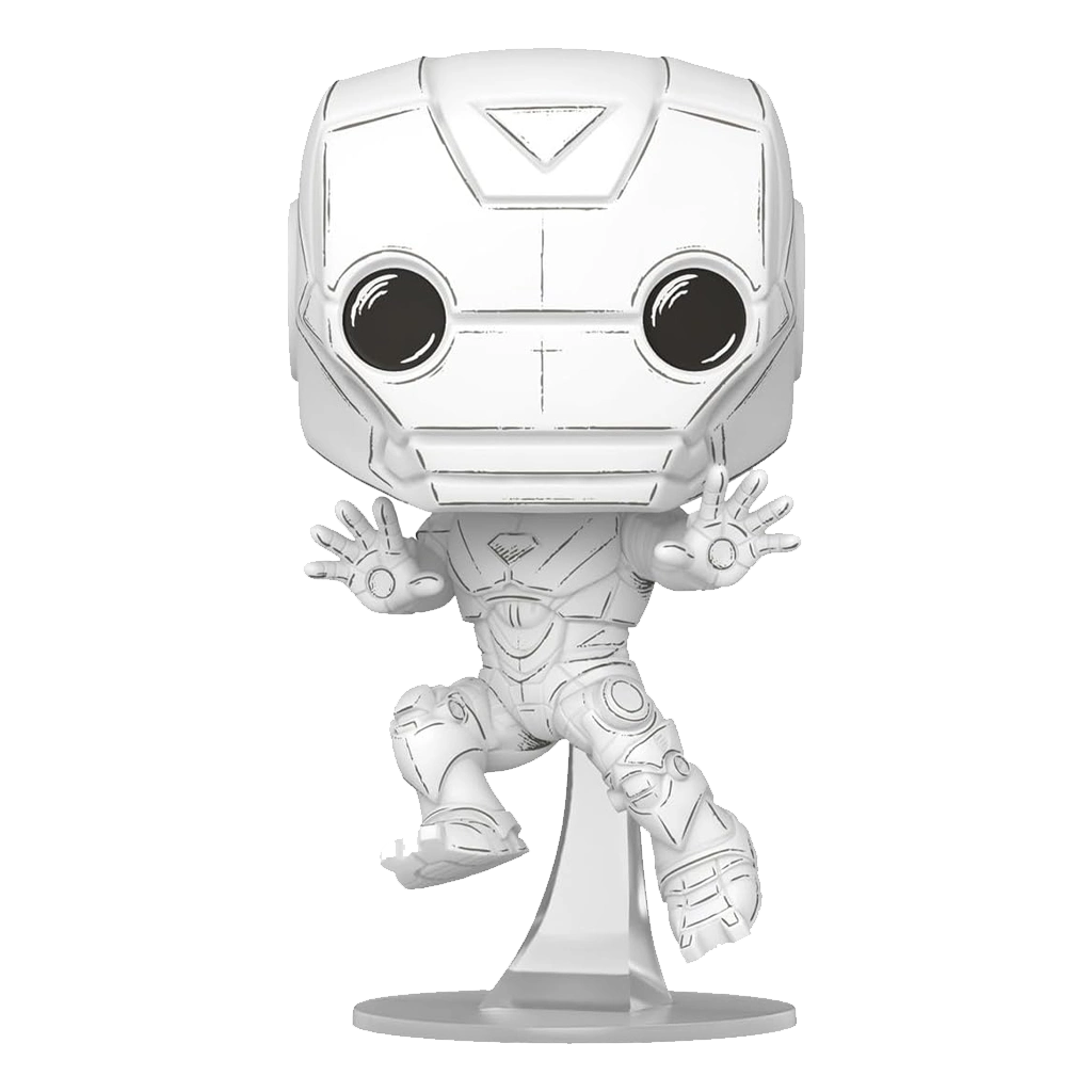 Funko Pop! Marvel: Marvel Sketched - Iron Man