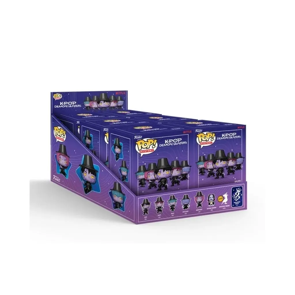 Funko Pop Mystery! Animation: KPOP Demon Hunters - 6pcs PDQ Box