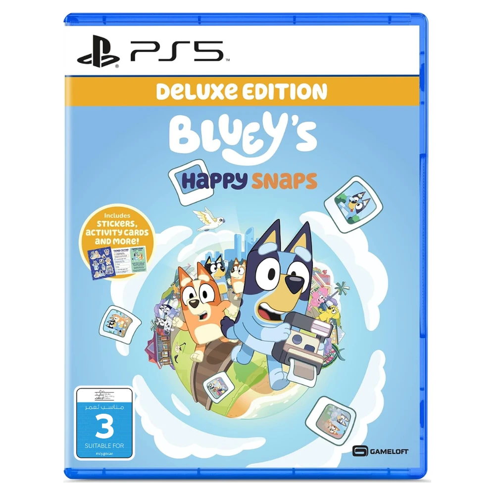 PS5 Blueys Happy Snaps Deluxe Edition