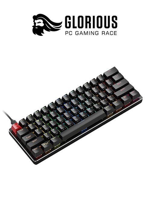 Glorious Keyboard Compact - PreBuilt - Black