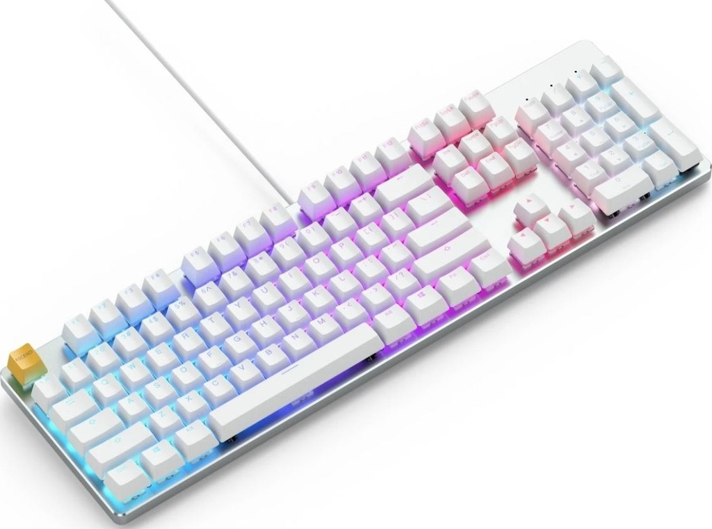 Glorious Keyboard Full Size- PreBuilt - White