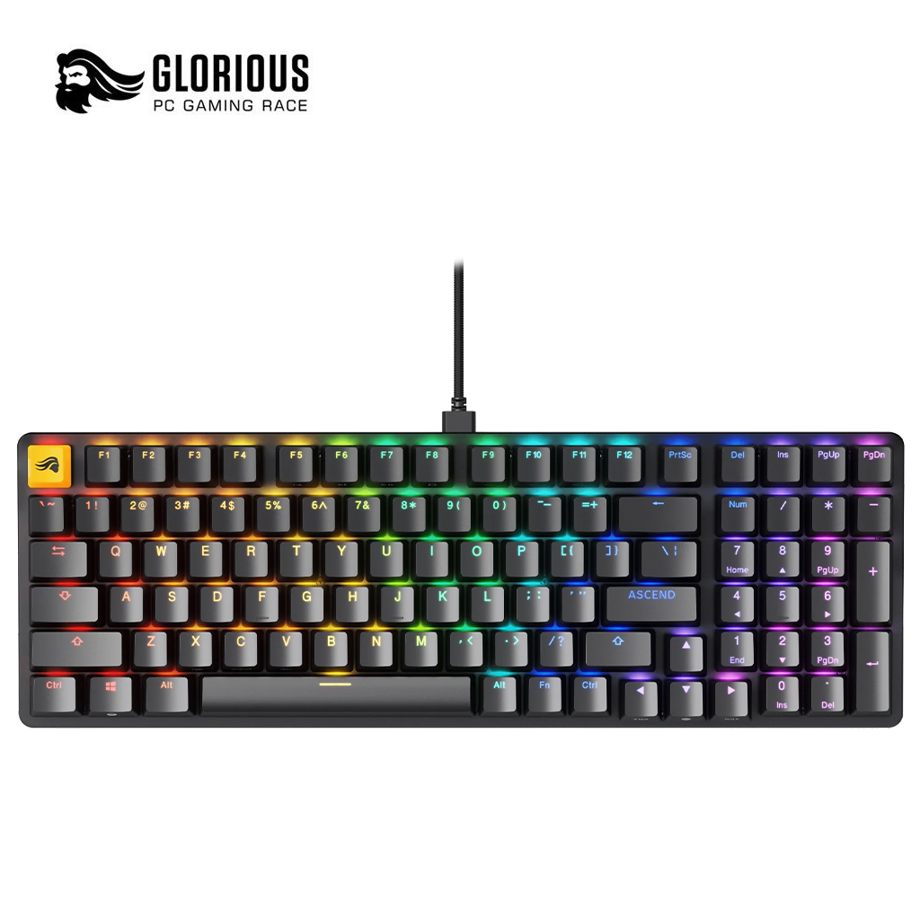 Glorious Keyboard V2 Full Size- PreBuilt - Black