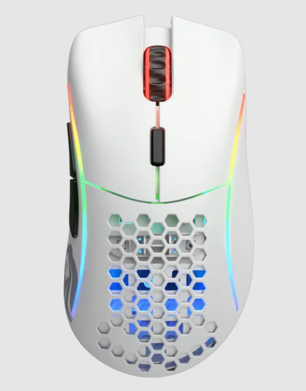 Glorious Model D Wireless RGB Gaming Mouse - Matte White