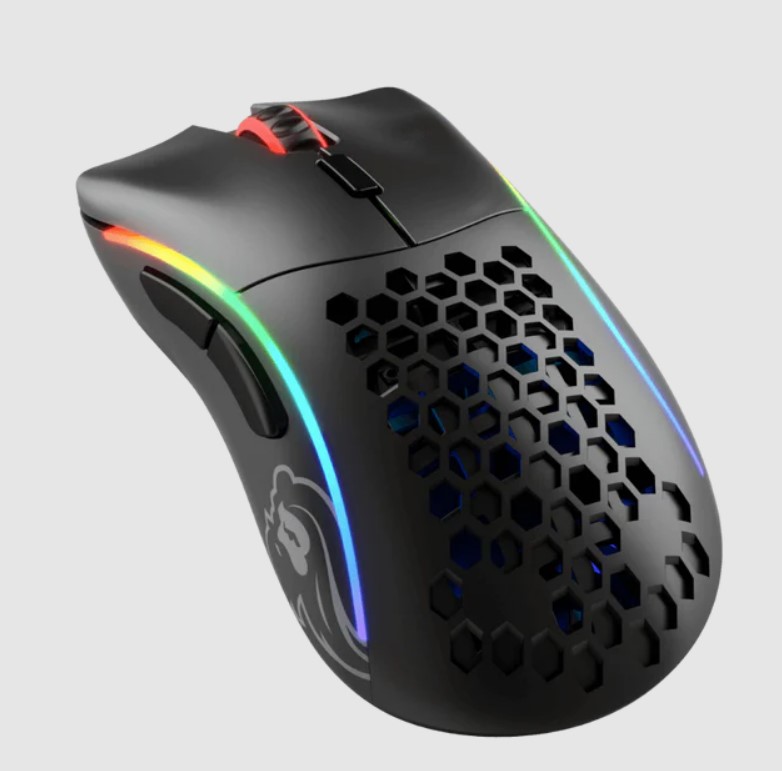 Glorious Model D- Wireless RGB Gaming Mouse - Matte Black