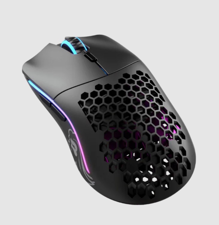 Glorious Model O- Wireless RGB Gaming Mouse - Matte Black