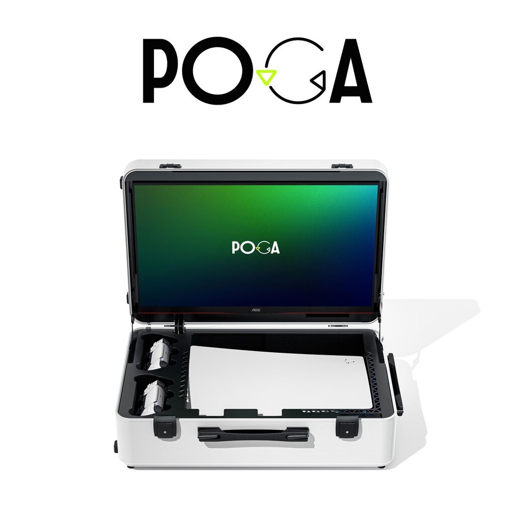 INDIGAMING Poga Lux White For PS5