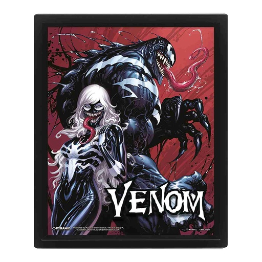 [11500] Pyramid - Venom Teeth And Claws - 3D Frame