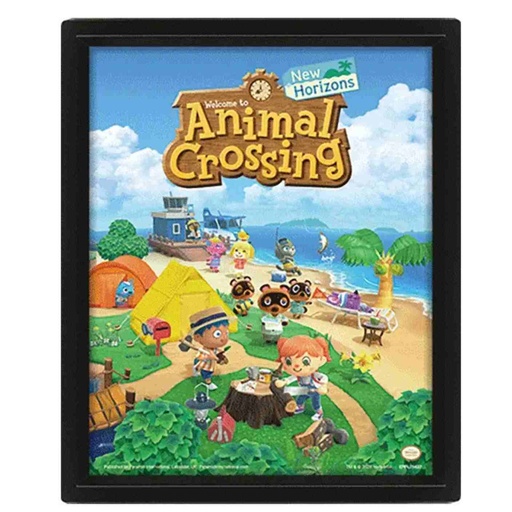 [11511] Pyramid - Animal Crossing: New Horizons - 3D Frame