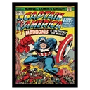 Pyramid - Captain America Madbomb - Wooden Frame