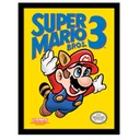 Pyramid - Super Mario Bros. 3 - Nes Cover Framed