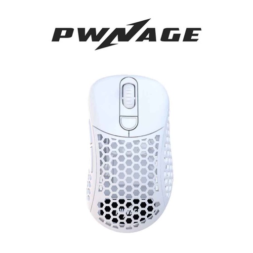 [13494] Pwnage Ultra Custom Gaming Mouse - White