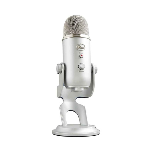 [14095] Logitech Blue Yeti USB Mic-SILVER-USB