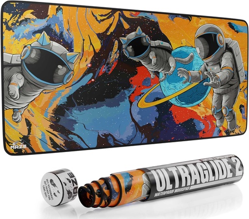 [14967] MAZE Deskmats 2XL - ASTRO PAW-OC